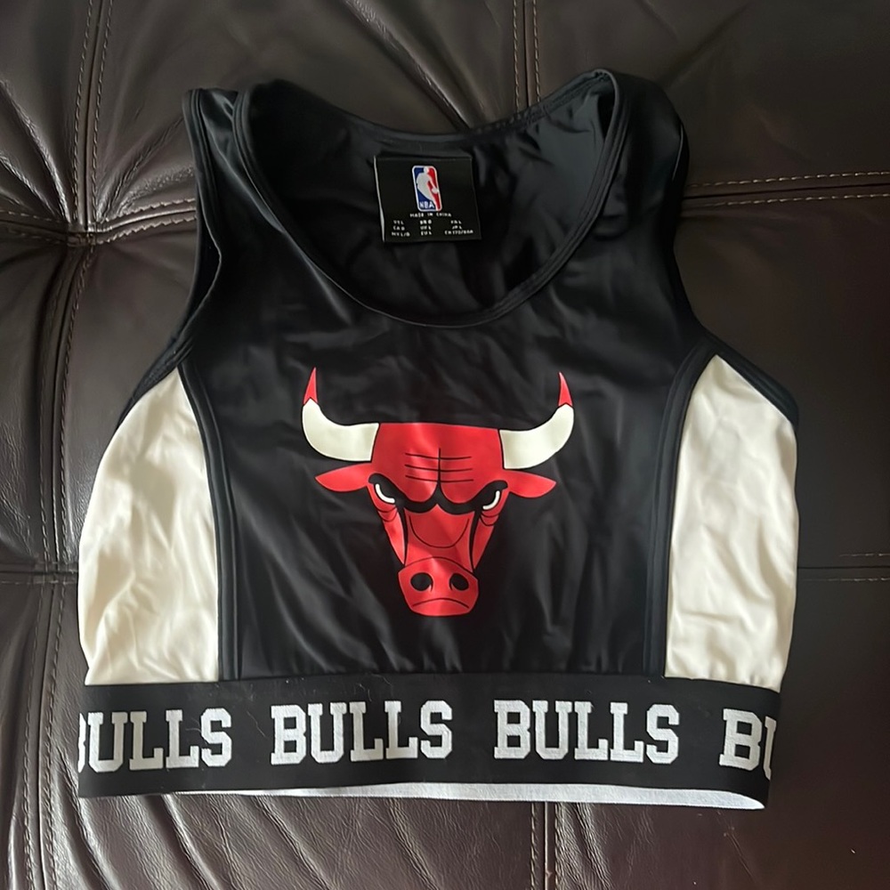 Chicago Bulls Sports Bra Top